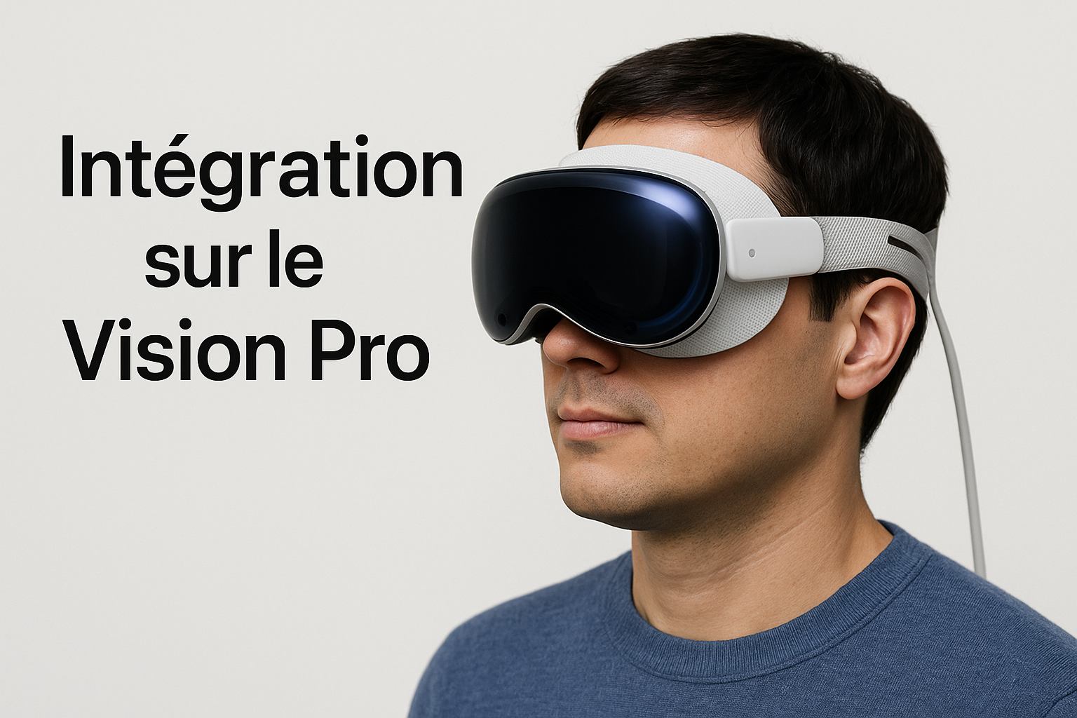Intégration sur le Vision Pro