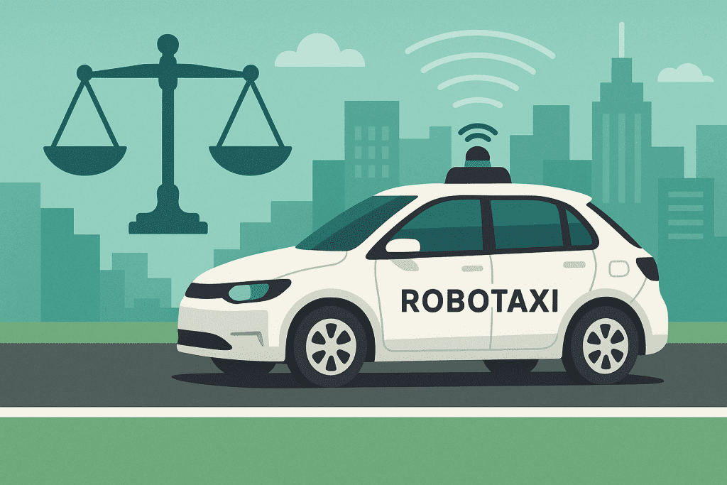 Les robotaxis autonomes : vers une nouvelle législation face à l’essor de l’AGI en mobilité urbaine ?