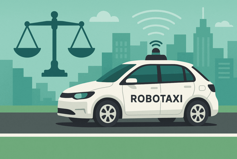 Les robotaxis autonomes : vers une nouvelle législation face à l’essor de l’AGI en mobilité urbaine ?
