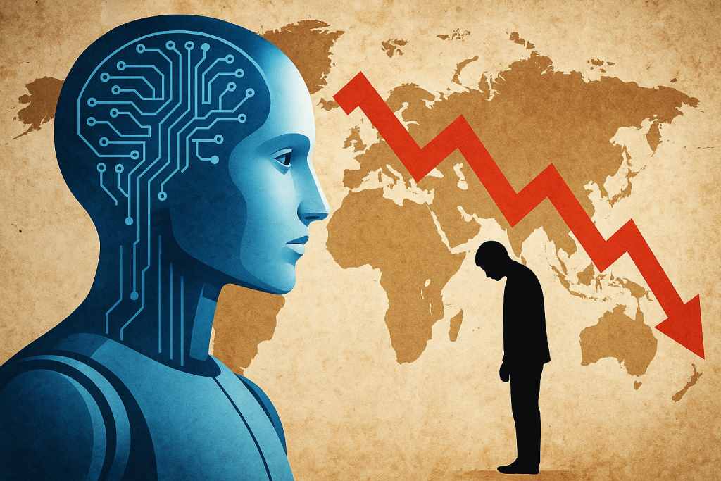AGI face à la crise du développement humain : L’Intelligence Artificielle Générale peut-elle inverser la tendance ?