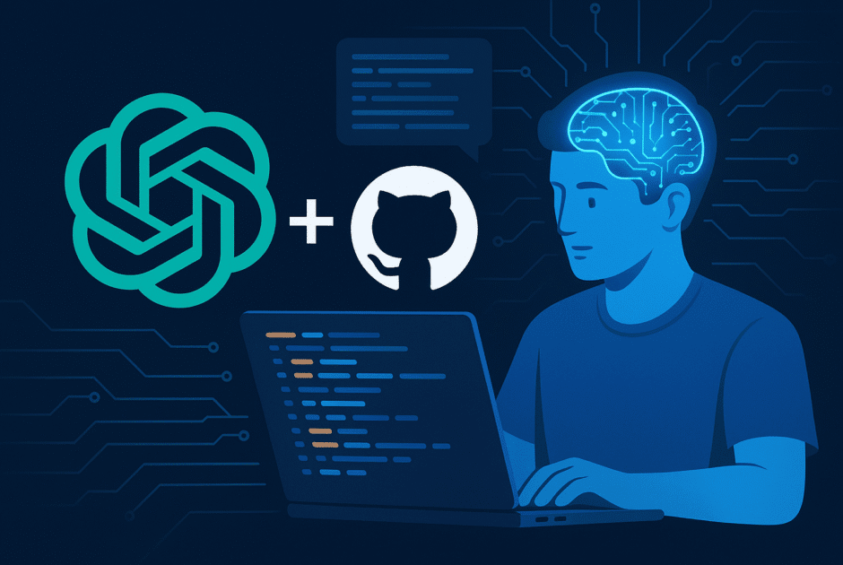 ChatGPT + GitHub = vers le Développeur Cognitif ? Ce que change l'analyse native de code par l'IA généraliste (Mai 2025)
