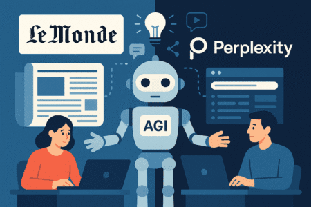 Médias & IA généraliste : Le partenariat Le Monde-Perplexity bouleverse-t-il la fabrique de l'information vers l'AGI ?