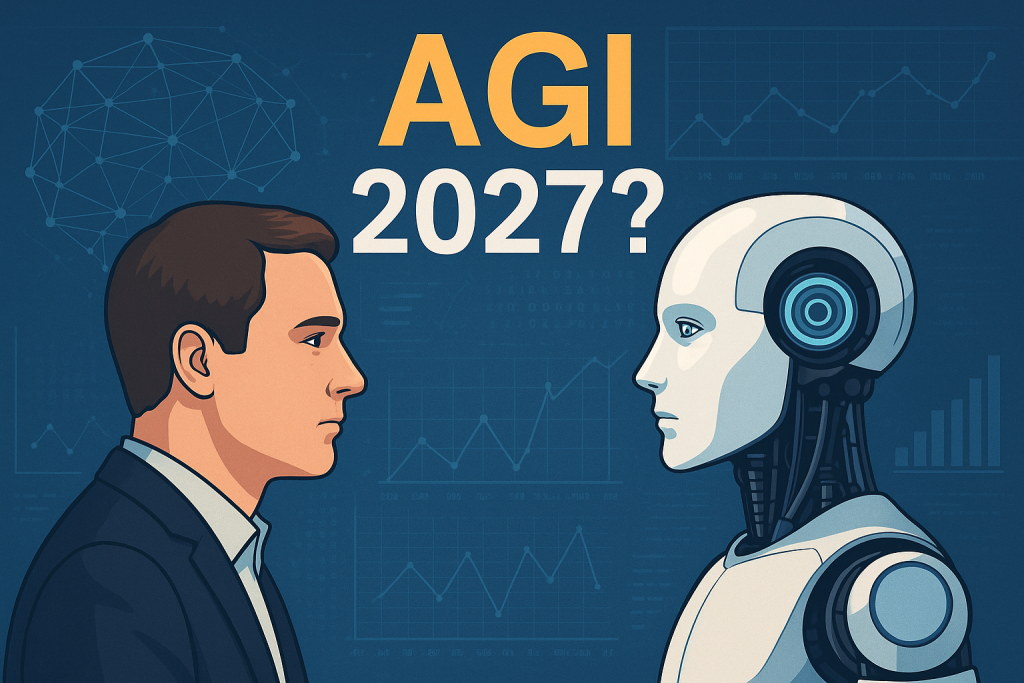 AGI dès 2027 ? Ce que révèlent les nouvelles prédictions scientifiques sur l'Intelligence Artificielle capable de tromper l'humain