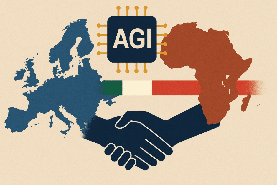 AGI : L'axe Europe-Afrique de l'Italie bouleverse-t-il la course mondiale à l'intelligence artificielle générale ?
