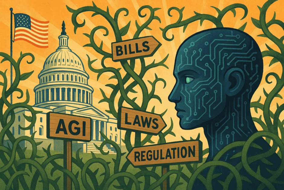 États-Unis : Vers une jungle législative sur l'AGI après la fin du moratoire fédéral ? Enjeux pour la superintelligence