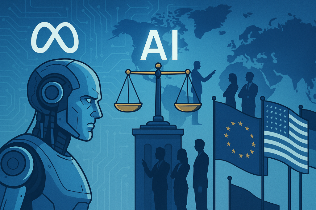 Guerre des normes IA : comment Meta et les géants défient la gouvernance mondiale sur l'AGI et la superintelligence (spécial entrée en vigueur AI Act)