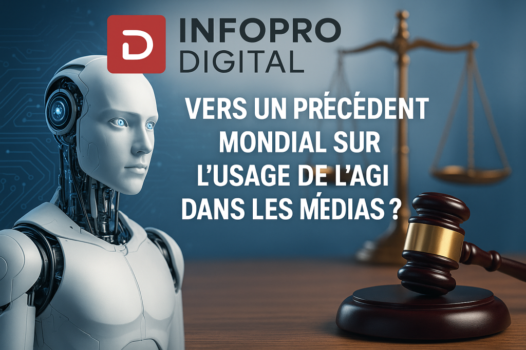 Infopro Digital vs la Justice : Vers un précèdent mondial sur l'usage de l'AGI dans les médias ?