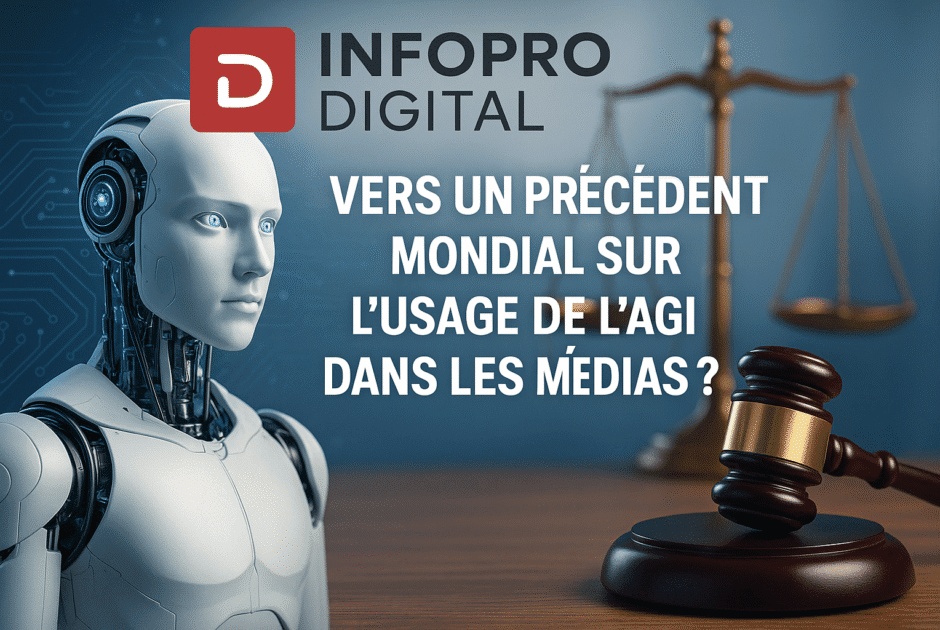 Infopro Digital vs la Justice : Vers un précèdent mondial sur l'usage de l'AGI dans les médias ?