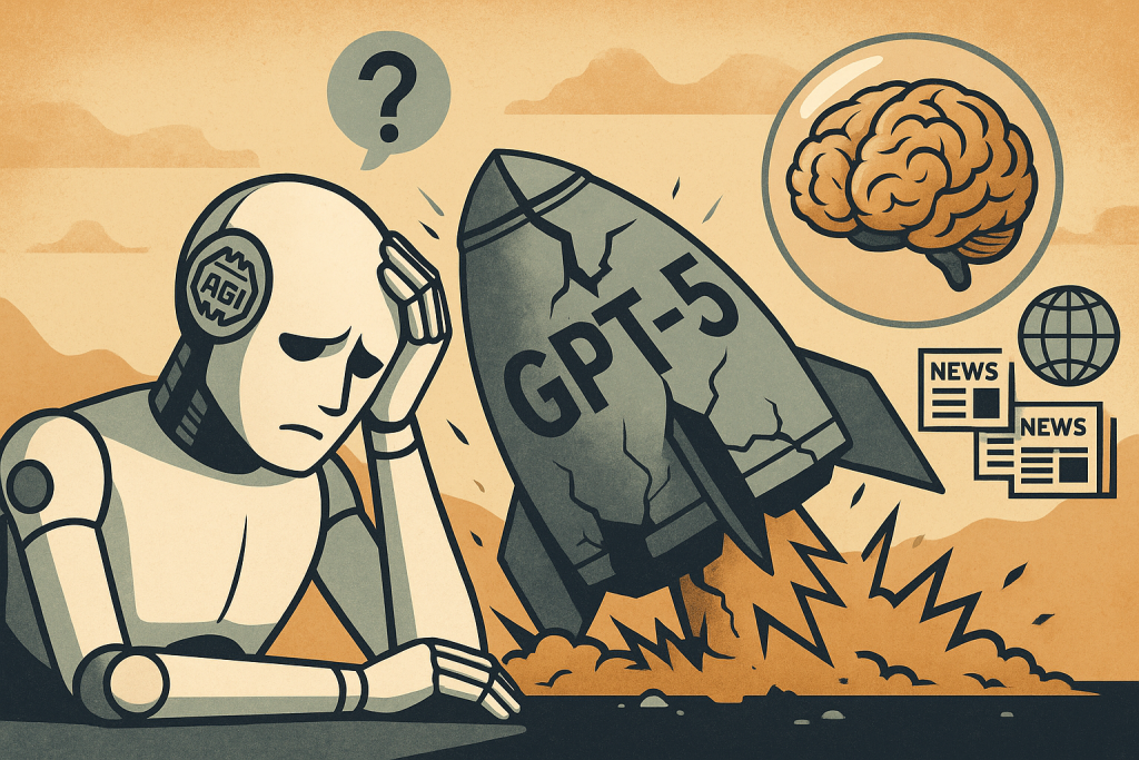 Après le " crash " de GPT-5 : l'AGI face au pic de désillusion ? Psychologie, perception et bulle médiatique