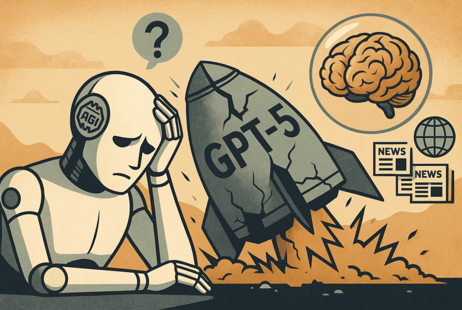 Après le " crash " de GPT-5 : l'AGI face au pic de désillusion ? Psychologie, perception et bulle médiatique