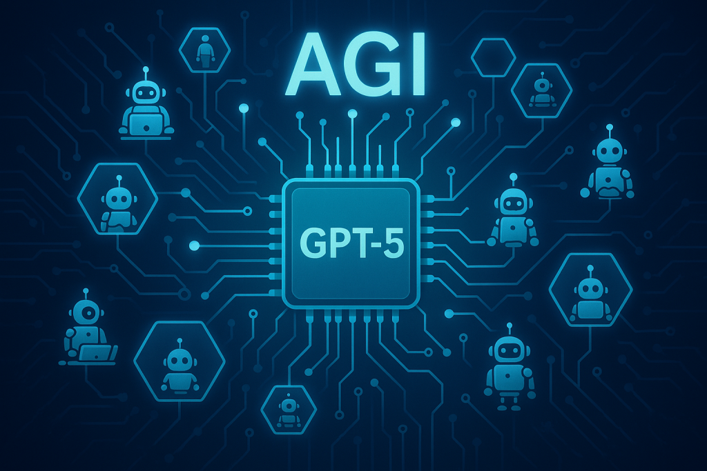 GPT-5 et l'émergence des agents autonomes : Vers les premiers écosystèmes AGI auto-organisés ?