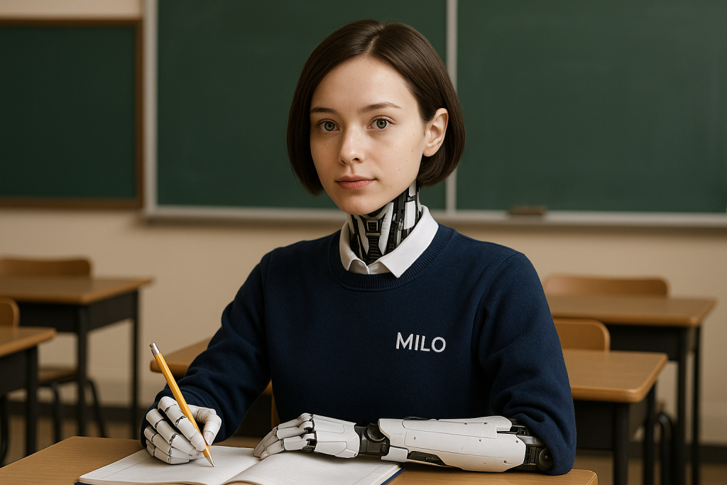 Milo : Première Étudiante IA Officielle en France – L'aube d'une Intelligence Artificielle Générale Incarnée ?