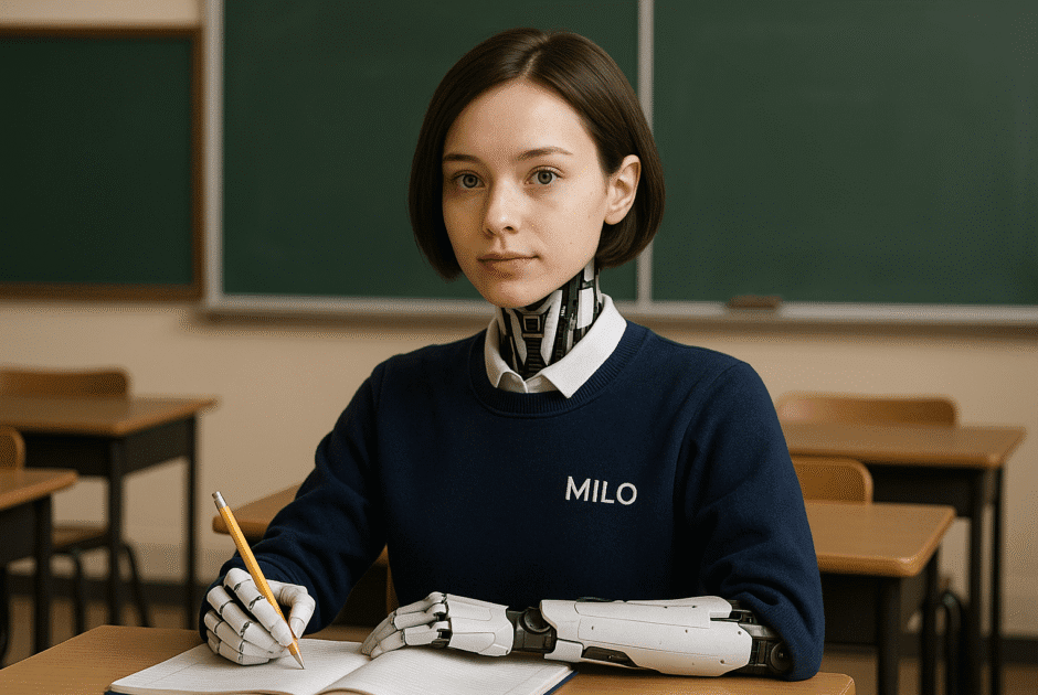Milo : Première Étudiante IA Officielle en France – L'aube d'une Intelligence Artificielle Générale Incarnée ?