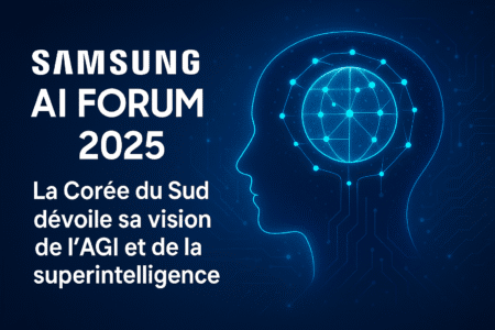 Samsung AI Forum 2025 : La Corée du Sud dévoile sa vision de l'AGI et de la superintelligence