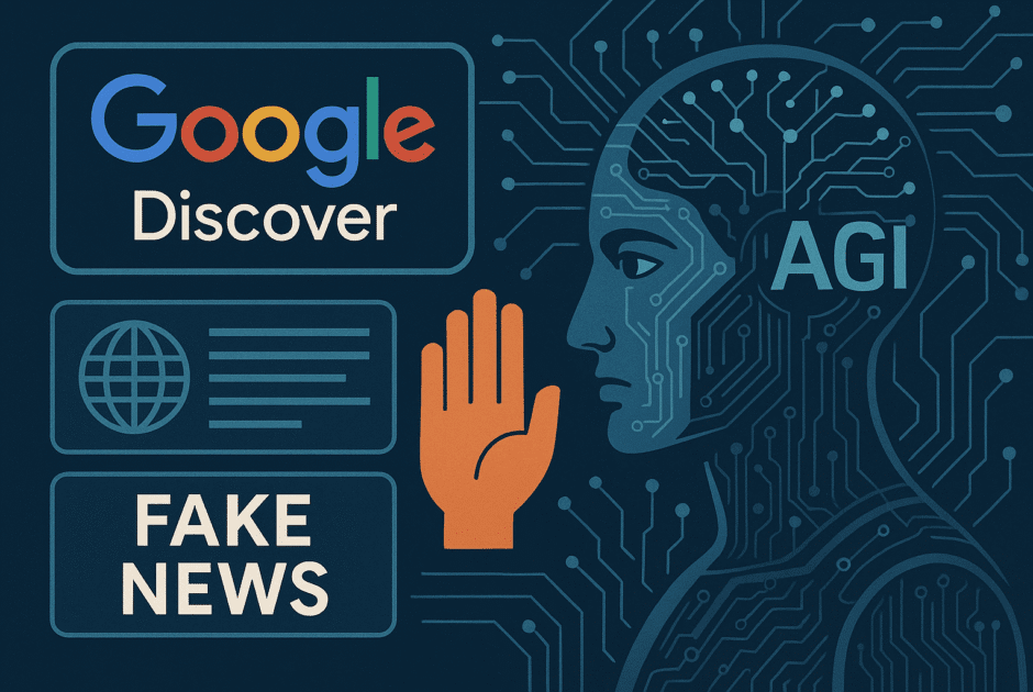Google Discover, Désinformation et AGI : Vers une Superintelligence Invisible de l'Information ?