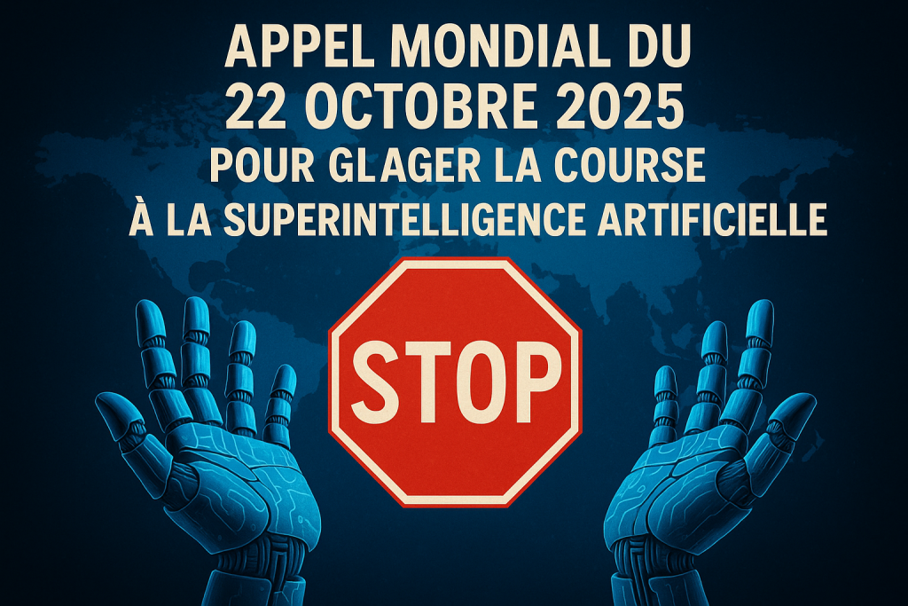 L'Appel Mondial du 22 octobre 2025 : Pourquoi des centaines d'experts veulent geler la course à la Superintelligence Artificielle