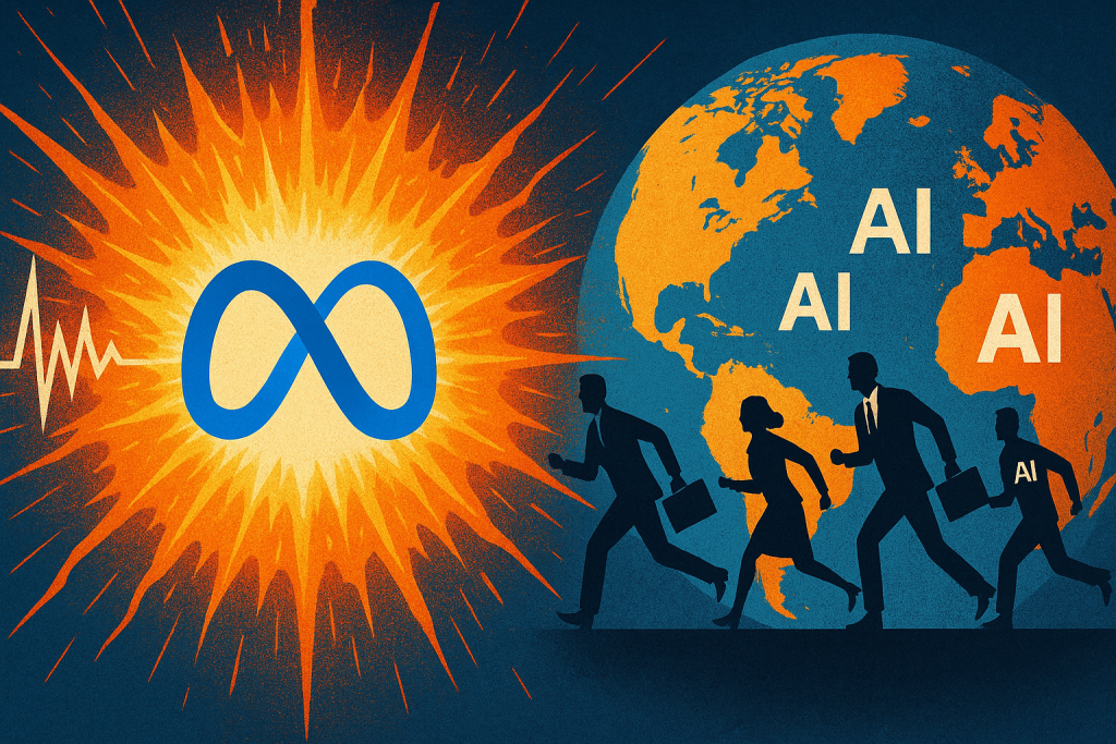 L'onde de choc Meta : Comment le nouveau big bang des talents rebat la course mondiale à l'IA généraliste