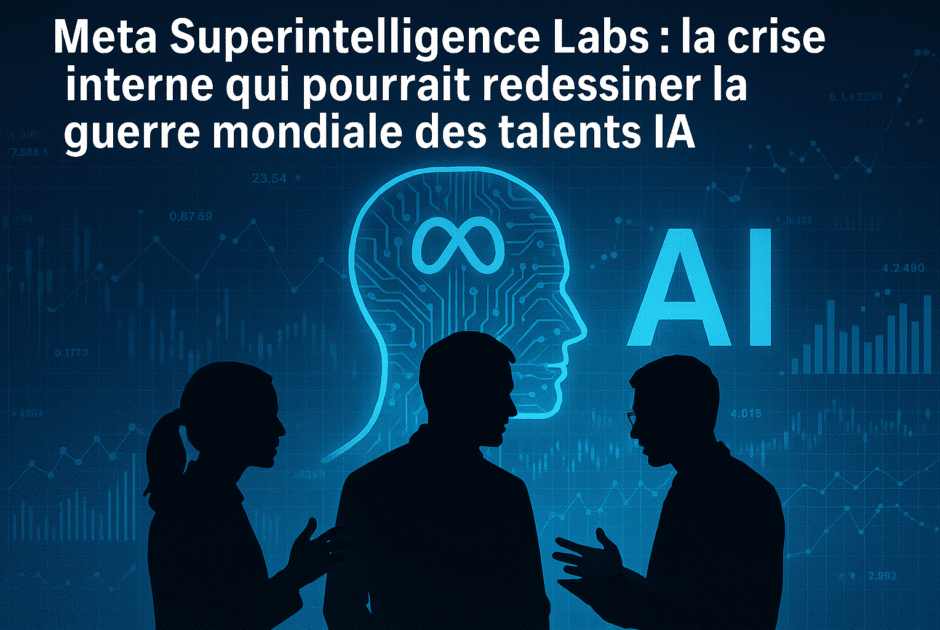 Meta Superintelligence Labs : la crise interne qui pourrait redessiner la guerre mondiale des talents IA