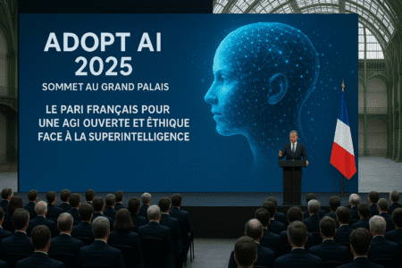 Adopt AI 2025: Sommet au Grand Palais, le pari français pour une AGI ouverte et éthique face à la superintelligence