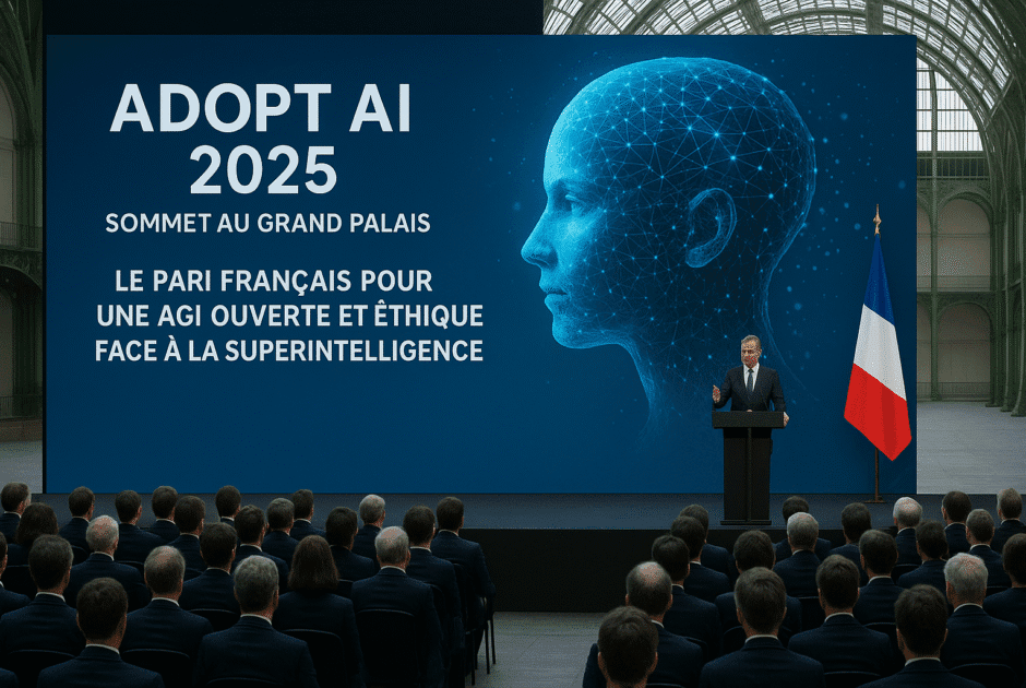 Adopt AI 2025: Sommet au Grand Palais, le pari français pour une AGI ouverte et éthique face à la superintelligence
