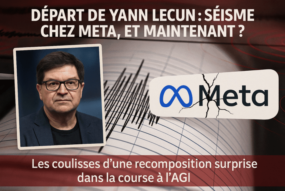 Départ de Yann LeCun : Séisme chez Meta, et maintenant ? Les coulisses d'une recomposition surprise dans la course à l'AGI