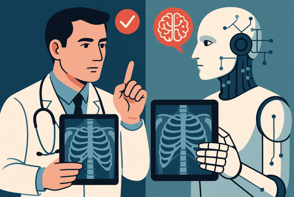 Quand l'IA généraliste raisonne comme un médecin : le jour où l'intelligence artificielle dépasse le diagnostic humain