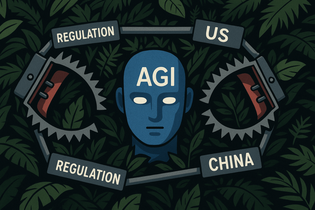 Vers une jungle réglementaire mondiale : l'AGI prise en étau entre réglementations concurrentes ?