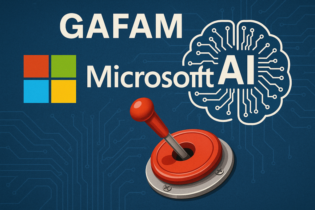 GAFAM, superintelligence et frein d'urgence : Microsoft bluffe-t-il vraiment en menaçant de tout arrêter ?