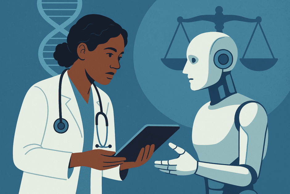 Première AGI appliquée à la médecine génomique : Révolution thérapeutique ou précipice éthique ?