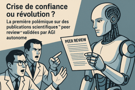 Crise de Confiance ou Révolution ? La Première Polémique sur des Publications Scientifiques " Peer Review " Validées par AGI Autonome