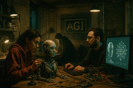 AGI Underground : Comment les hacker-labs et fablabs préparent la révolution artisanale de l'intelligence artificielle générale