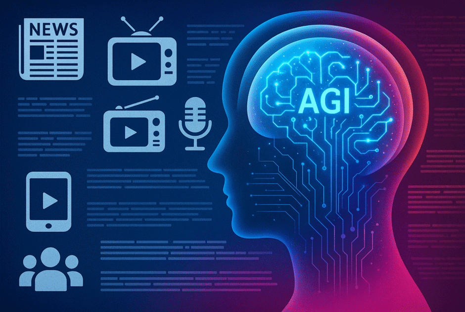Médias, AGI et Bulle Cognitive : Quand l'Information Devient Généralisée (Mars 2026)