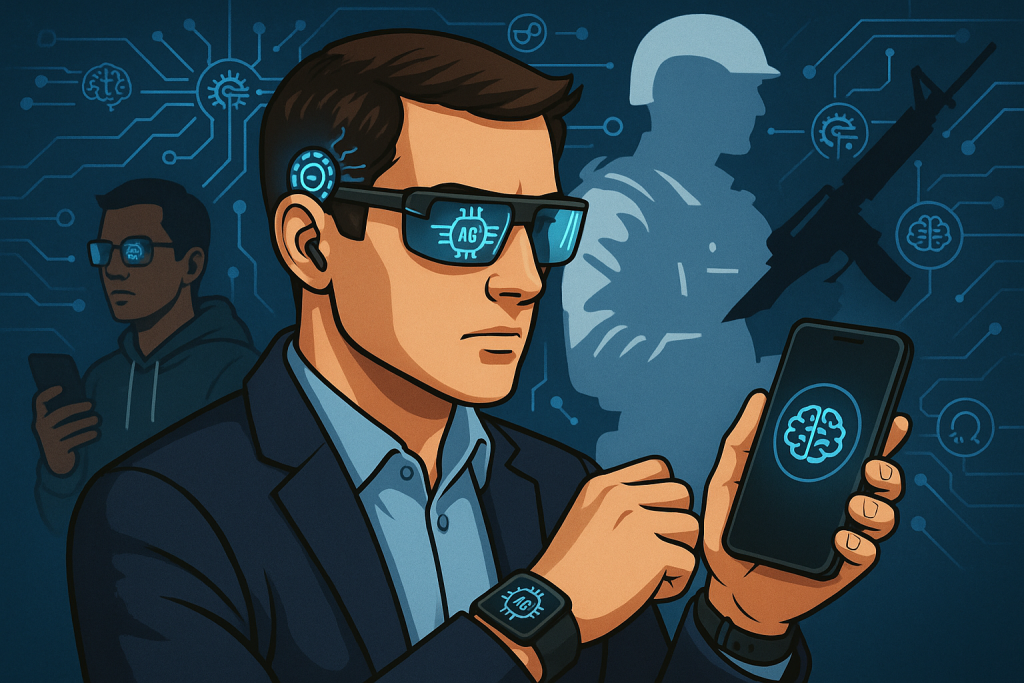 Micro-AGI Nomades: Le Nouveau Front de la Guerre Cognitive (Wearables, Smartphones, Implants – Mars 2026)