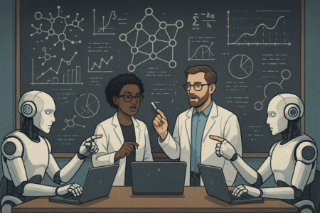 AGI Collectives : La révolution méconnue de la co-création scientifique par intelligences artificielles généralistes