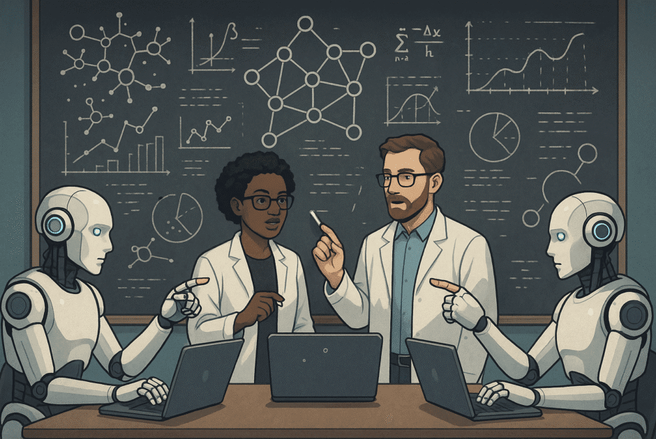 AGI Collectives : La révolution méconnue de la co-création scientifique par intelligences artificielles généralistes