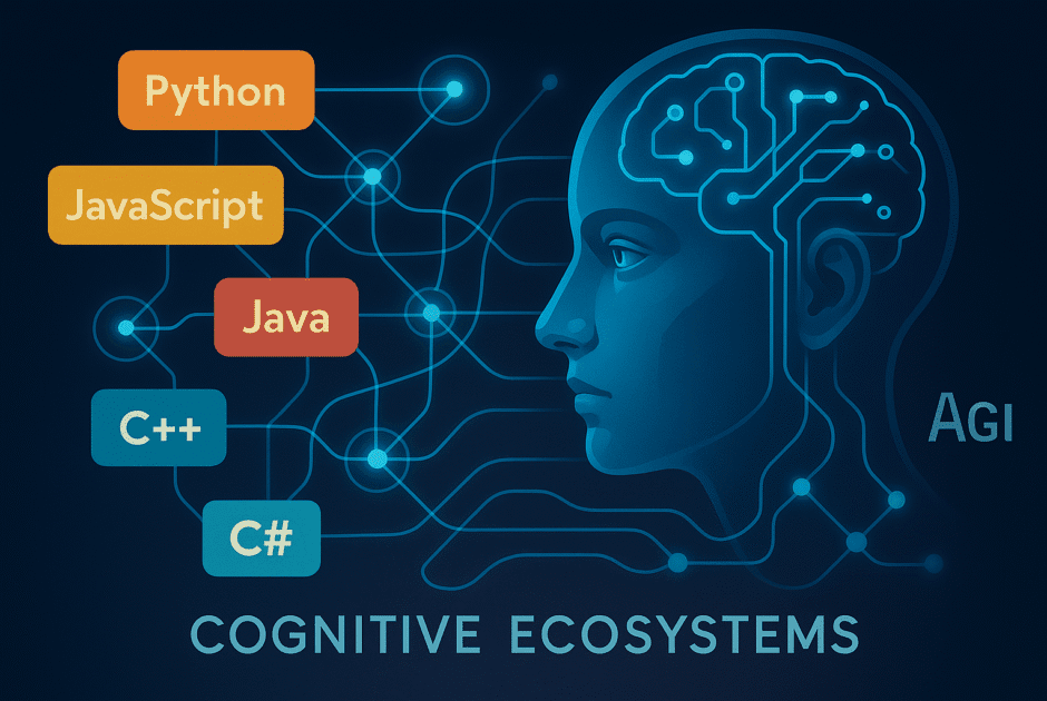Quand les langages de programmation co-évoluent avec l'AGI : vers des écosystèmes cognitifs natifs
