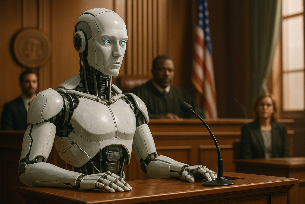 AGI à la barre : la première simulation de procès pénal à l'ère de l'intelligence artificielle forte