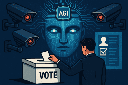 AGI, Élections et Manipulation Cognitive : Vers une Démocratie Sous Surveillance Algorithmique ?