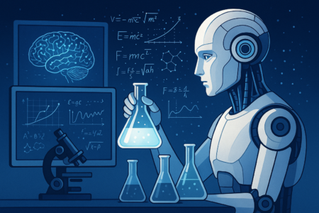 Superintelligence et Science Fondamentale : L'An 1 de la Recherche (presque) sans Humains ?