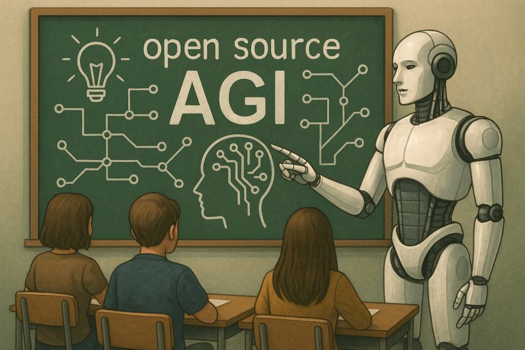Écoles AGI Open Source : La Nouvelle Rupture Éducative Vers l'Intelligence Artificielle Générale Autonome