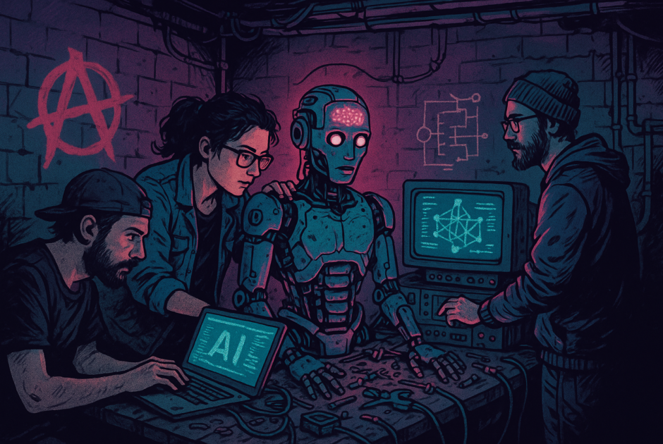 AGI Underground : Quand des collectifs DIY et makers détournent l'intelligence artificielle générale hors des Big Tech