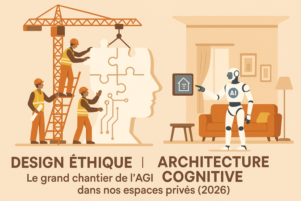 Design éthique et architecture cognitive : Le grand chantier de l'AGI dans nos espaces privés (2026)