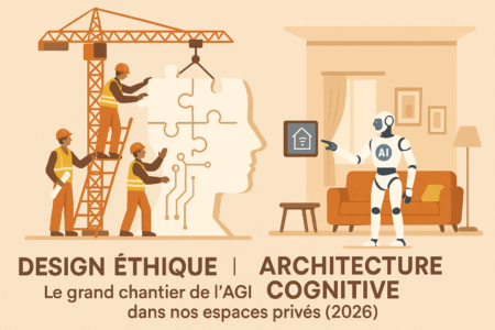 Design éthique et architecture cognitive : Le grand chantier de l'AGI dans nos espaces privés (2026)