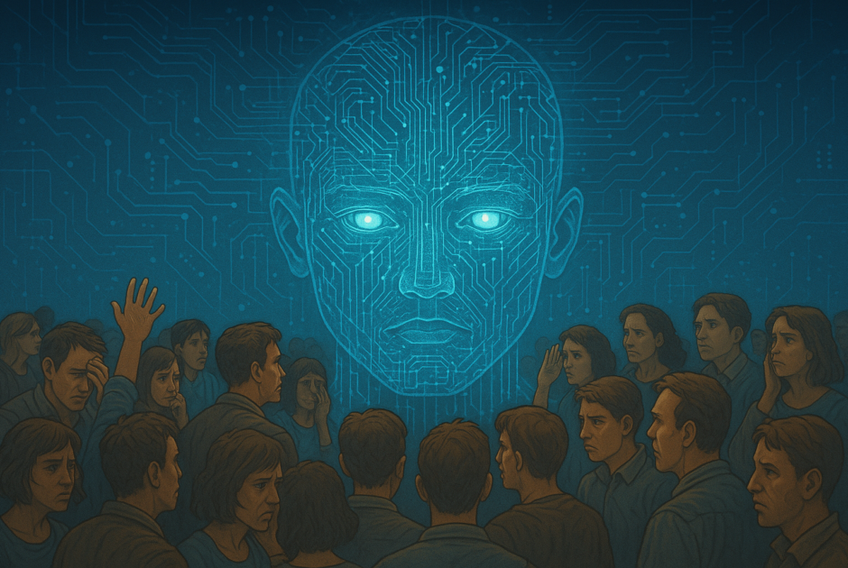 La psychologie des foules à l'ère de l'AGI : angoisses, nouveaux rituels et comportements collectifs face à la superintelligence