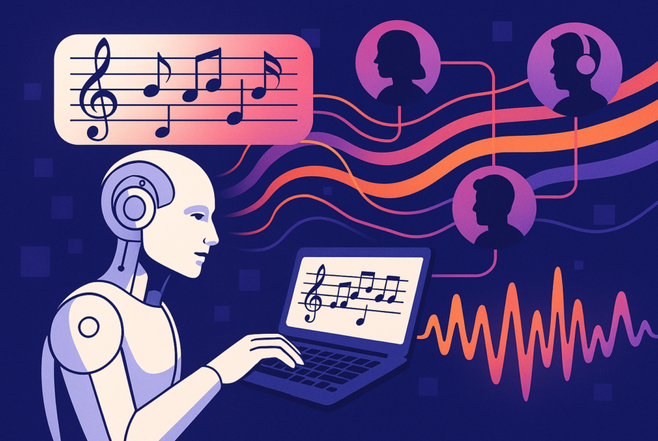Quand l'AGI compose : Vers une révolution sonore générative et collaborative